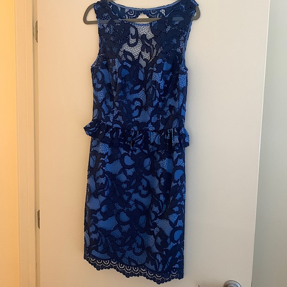 Lilly Pulitzer Navy Lace Dress - Picture 3 of 8